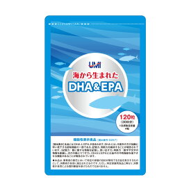 【機能性表示食品】中性脂肪の低減　DHA&EPA 単品(1袋120粒入り)　オメガ3　高品質DHA