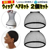 楽天1位【高評価レビュー4.7点】ウィッグ ヘアネット 2個セット 伸縮性 ネット フルウィッグ かつら 網 …