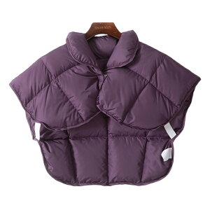 \超お得!10%OFFクーポン/ 肩当て ダウン 肩あて 羽毛 肩当て 肩ごり 就寝 男女兼用 肩掛け 羽毛 節電 防寒グッズ 風邪予防 蓄熱 保温 防寒対策 夜用 ポンチョ 冬 羽毛肩当て ダウン肩当て 着