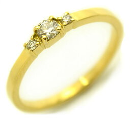 K18 ダイヤモンド リング 「genuino」 指輪 ゴールド 18K 18金 ダイアモンド 誕生日 4月誕生石 刻印 文字入れ メッセージ ギフト 贈り物 ピンキーリング対応可能