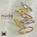 お買い物マラソン500円クーポン配布中 K18 コーディネート リング 「nudo」 プラチナ900・K10選択可 地金シンプル ピンキーリング 指輪 ダイヤモンド ダイアモンド ファランジ ミディ 重ね着け 18金 18K ゴールド 4月誕生石 メッセージ ギフト プレゼント