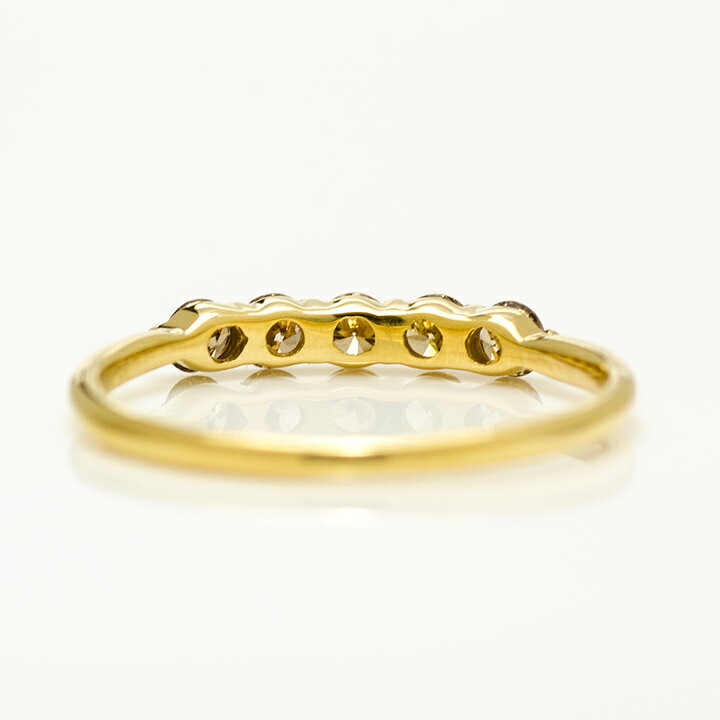 楽天市場】リング ブラウンダイヤモンド 0.3ct 「clarita」 ゴールド 