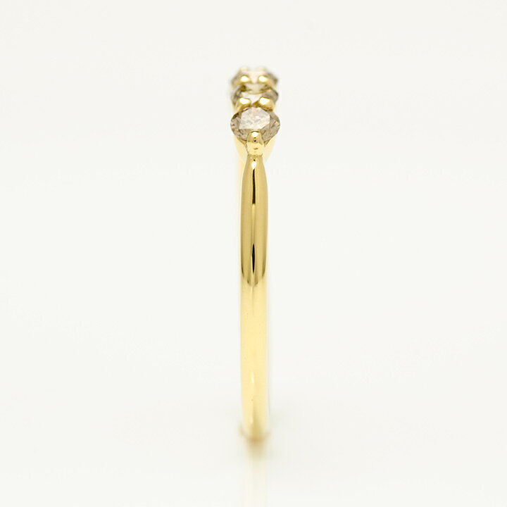 楽天市場】リング ブラウンダイヤモンド 0.3ct 「clarita」 ゴールド 