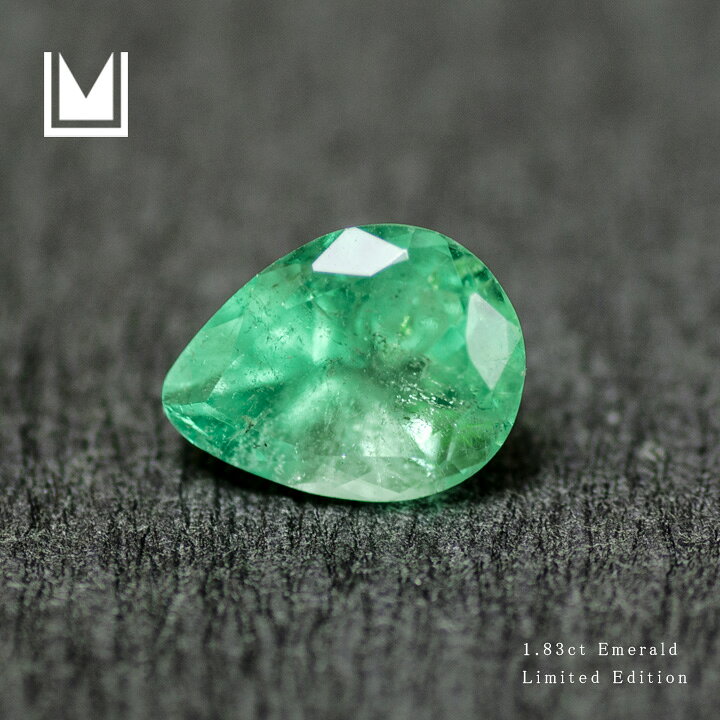 楽天市場】【1点限り】ルース 天然石 エメラルド 1.83ct : umu（アム）