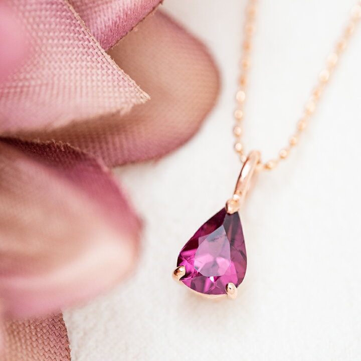 楽天市場】ペンダントトップ ロードライトガーネット ゴールド K10 