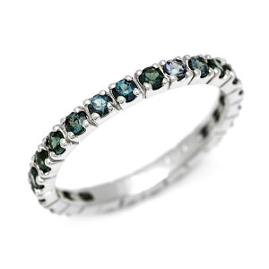 OPEN23周年ポイント3倍 フルエタニティーリング カラーチェンジガーネット ゴールド K18 プラチナ900・K10選択可