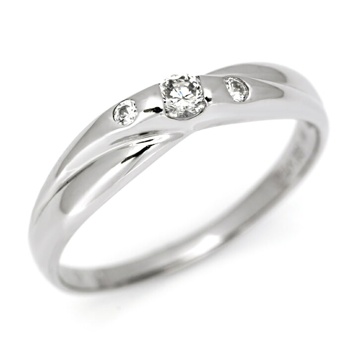 楽天市場】【週末500円クーポン配布中】リング ダイヤモンド 0.1  