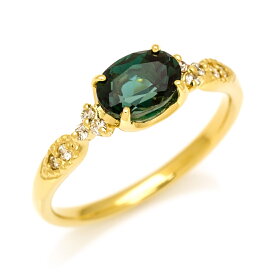 ポイント5倍 リング カラーチェンジアンデシン ダイヤモンド 「amanza」 ゴールド K18 プラチナ900・K10選択可 クリスマス Xmas