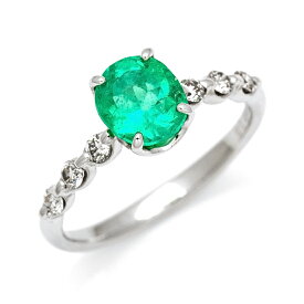 ポイント5倍 リング エメラルド ダイヤモンド 「bellezza」 ゴールド K18 プラチナ900・K10選択可 クリスマス Xmas