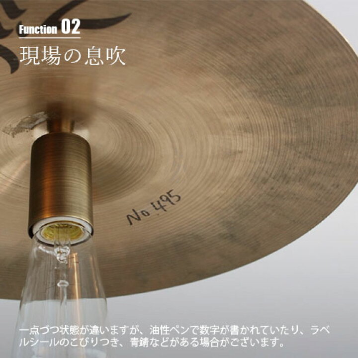 楽天市場】DI CLASSE ディクラッセ earthliving -Cymbal pendant lamp 