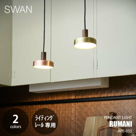 SWAN スワン電器 Anther Garden RUMANI PENDANT LIGHT ルマーニ ペンダントライト LED APE-055 (ライティングレール専用) 1灯 ペンダントランプ 天井吊り下げ照明