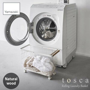 tosca/gXJ(R) h[oXPbg LX^[t Ch[ Rolling Laundry Basket h JS 󕨓 E߂ nht h[{bNX