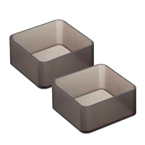 tower ^[ (R) ꂪNA cd˂o[P[X STCY 2g Transparent Stackable Organizer - Small [P[X [{bNX [ RX Jg[ ϕi ʑ 