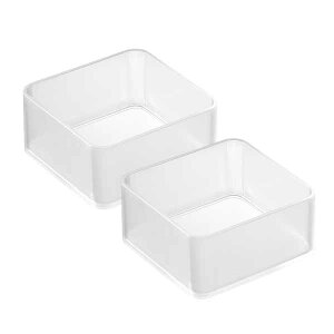 tower ^[ (R) ꂪNA cd˂o[P[X STCY 2g Transparent Stackable Organizer - Small [P[X [{bNX [ RX Jg[ ϕi ʑ 