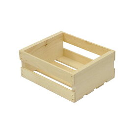 Crates&Pallet クレイツ＆パレット (ハモサ) Small Crate スモールクレイト P-69010 カゴ コンテナボックス 木箱 ウッドボックス 収納ボックス