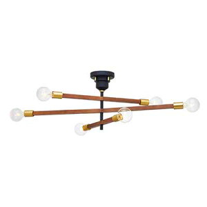 INTERFORM C^[tH Astre -baum- AXgoE V[OCg (dȂ) LT-3530 V[Ov V䒼tƖ rOƖ VƖ LEDΉ E26 `60W×6