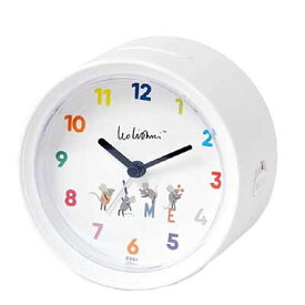 EL COMMUN エルコミューン Leo Lionni Alarm Clock レオ・レオニ アラームクロック DCL-003 DCL-004 置き時計 置時計 目覚まし時計 アラーム時計 スイープムーブメント カチカチ音がしない スヌーズ