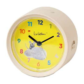 EL COMMUN エルコミューン Leo Lionni Alarm Clock レオ・レオニ アラームクロック DCL-003 DCL-004 置き時計 置時計 目覚まし時計 アラーム時計 スイープムーブメント カチカチ音がしない スヌーズ