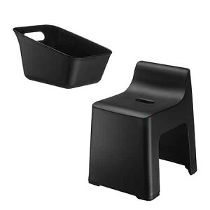 yZbg̔z I'mD J}eA RETTO Bathroom Highchair & Square Pail SET bg[ oX[nC`FA&肨pZbg CCX ʊ  艱