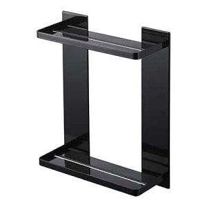 tower ^[ (R) }OlbgoX[bN2i 2-Tier Magnetic Bathroom Rack oXbN bN {gbN [