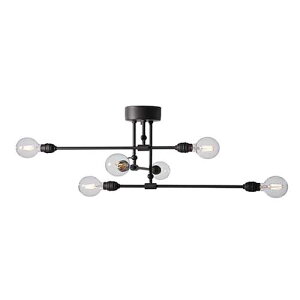 ARTWORKSTUDIO A[g[NX^WI Laiton 6-ceiling light Cg6V[OCg (dʔ) AW-0631Z V[Ov 6 VƖ LEDΉ E26 `60W×6