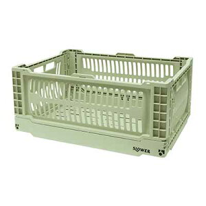 SLOWER FOLDING CONTAINER Bask(L) tH[fBORei[ oXN L ܂݃Rei[ JS XgbJ[ x ςݏd X^bLO [ 