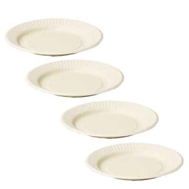 ideaco イデアコ b fiber plate19 4pcs ビーファイバー プレート19 (Ф19cm 4枚組) お皿 プレート ディッシュプレート 取り皿 ケーキ皿 バーベキュー キャンプ アウトドア