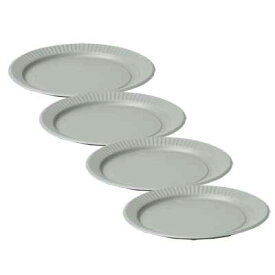 【楽天市場ランキング1位獲得】ideaco イデアコ b fiber plate25 4pcs ビーファイバー プレート25 (Ф25cm 4枚組) お皿 プレート ディッシュプレート 取り皿 ケーキ皿 バーベキュー キャンプ アウトドア