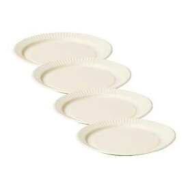 【楽天市場ランキング1位獲得】ideaco イデアコ b fiber plate25 4pcs ビーファイバー プレート25 (Ф25cm 4枚組) お皿 プレート ディッシュプレート 取り皿 ケーキ皿 バーベキュー キャンプ アウトドア