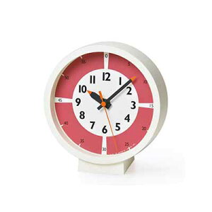 Lemnos mX fun pun clock with color! for table ӂՂ񂭂 EBY J[ tHA e[u YD18-05 m玞v u|p |v uv XC[v[ug Ȃ e[uNbN f