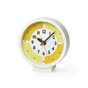 Lemnos mX fun pun clock with color! for table ӂՂ񂭂 EBY J[ tHA e[u YD18-05 m玞v u|p |v uv XC[v[ug Ȃ e[uNbN f
