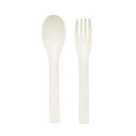 ideaco イデアコ b fiber cutlery 2+2pcs ビーファイバー カトラリー（2セット組） スプーン フォーク カトラリー 天然素材 バーベキュー キャンプ アウトドア