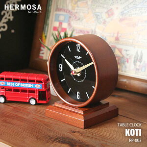 HERMOSA nT KOTI TABLE CLOCK ReB e[uNbN RP-003WAL uv uv e[uNbN u|pv |v |v EH[NbN Ǌ|v