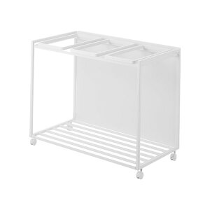 tower/^[(R) ډBʃ_XgS 45L 3 Three-Compartment Recycling Cart [45L] S~  Lb` _Xg{bNX X HI Lb`JE^[ BĎ[