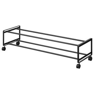 tower ^[ (R)oLX^[tV[YbN 2i@Two-Tier Rolling Shoe Rack ʔ V[YP[X V[Yz_[ V[Y{bNX C[ LbY xr[ qC