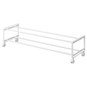 tower ^[ (R)oLX^[tV[YbN 2i@Two-Tier Rolling Shoe Rack ʔ V[YP[X V[Yz_[ V[Y{bNX C[ LbY xr[ qC