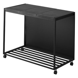 tower/^[(R) WtډBʃ_XgS 45L 3 Three-Compartment Recycling Cart With Lid [45L] S~  Wt Lb` _Xg{bNX X HI Lb`JE^[ B
