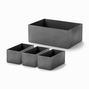 yyVsꃉLO1ʁz like-it CNCbg Tidy-Up Box deep 4 pcs set ^CfBAbv{bNX ([^4_Zbg) TDS-04 [ Xg[W{bNX [ {
