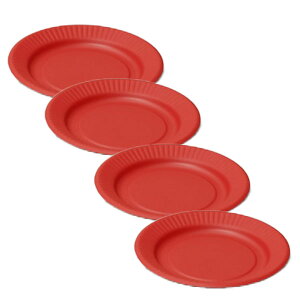 ideaco イデアコ b fiber plate19 4pcs ビーファイバー プレート19 (Ф19cm 4枚組) お皿 プレート ディッシュプレート 取り皿 ケーキ皿 バーベキュー キャンプ アウトドア