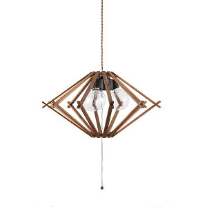 NAGASAWA Lighting VCeBO WOOD DIAMOND L Ebh_ChL (Mt) NP-5124 y_gCg y_gv ݉Ɩ VƖ LEDΉ E26 100W×3 vXCb` Ebh _C