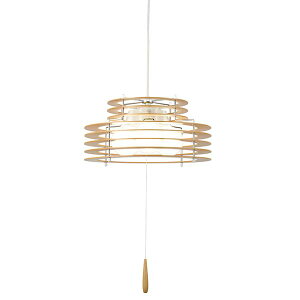 NAGASAWA Lighting VCeBO WOODEN RINGS 8 (L) ؐOX8 L (Mt) V[OCg V[Ov VƖ LEDΉ E26 100W×3