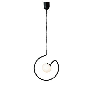 INTERFORM インターフォルム Chemin 1 シュマン 1 ペンダントライト (LED球付属) LT-4456 ペンダントランプ 吊下げ照明 天井照明 1灯 白熱球球対応 E17 40W相当×1