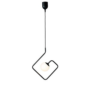 INTERFORM インターフォルム Chemin 1 シュマン 1 ペンダントライト (LED球付属) LT-4456 ペンダントランプ 吊下げ照明 天井照明 1灯 白熱球球対応 E17 40W相当×1