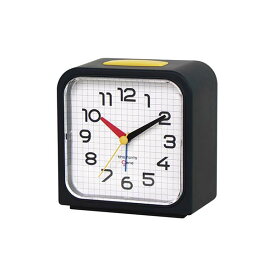 EL COMMUN エルコミューン BHS GENE ALARM CLOCK Bayer Alarm SQ バウハウスジーン アラームクロック バイヤーアラーム スクエア DCL-005/DCL-006 置時計 置き時計 目覚まし時計 テーブルクロック デスククロック スイープムーブメント スイープセコンド 音がしない