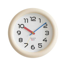 EL COMMUN エルコミューン BHS GENE WALL CLOCK Bayer バウハウスジーン ウォールクロック バイヤー WCL-021/WCL-022 バウハウス復刻フォント 掛時計 掛け時計 壁掛け時計 スイープムーブメント スイープセコンド 音がしない