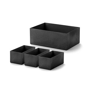 yyVsꃉLO1ʁz like-it CNCbg Tidy-Up Box deep 4 pcs set ^CfBAbv{bNX ([^4_Zbg) TDS-04 [ Xg[W{bNX [ {