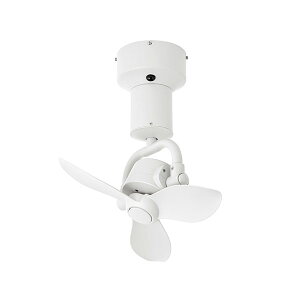 BRID ブリッド 3D CEILING FAN 3Dシーリングファン 003410 / 首振り 3枚羽根 羽根径40cm リモコン付き 天井扇 風速5段階切り替え タイマー機能 空気循環 シンプル