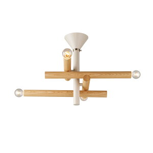 INTERFORM C^[tH Immeuble ceiling light C[u V[OCg (Mt) LT-4590/LT-4591 / V[Ov LEDΉ VƖ E26 60W×4