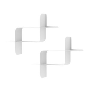 Umbra Au Montage Metal Wall Shelves 2pcs ^[W VFt ^ 2g / ǖʎ[ fBXvCVFt [I [bN I EH[VFt