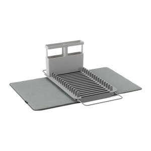 Umbra �A���u�� UDRY Over the Sink Dish Rack with Mat ���[�h���C �I�[�o�[�U�V���N �h���C���O�}�b�g ���؂�}�b�g �f�B�b�V�����b�N �V���N �L�b�`�� �܂肽���� ���[